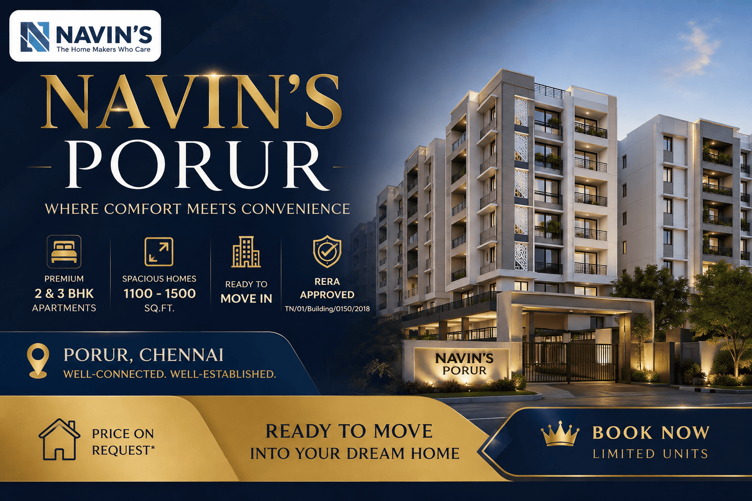 Navin's Porur Chennai - Premium Apartments